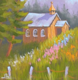 Rockingham Church Spring by Joyce Burkholder