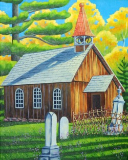 Rockingham Church by Linda Sorensen Rockingham Church by Linda Sorensen